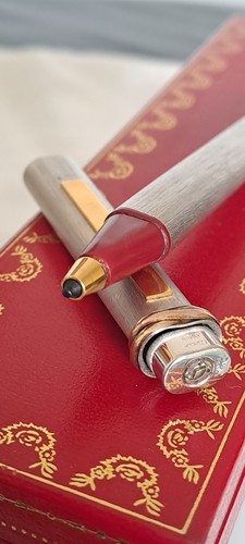 Penna sfera cartier argento - a,